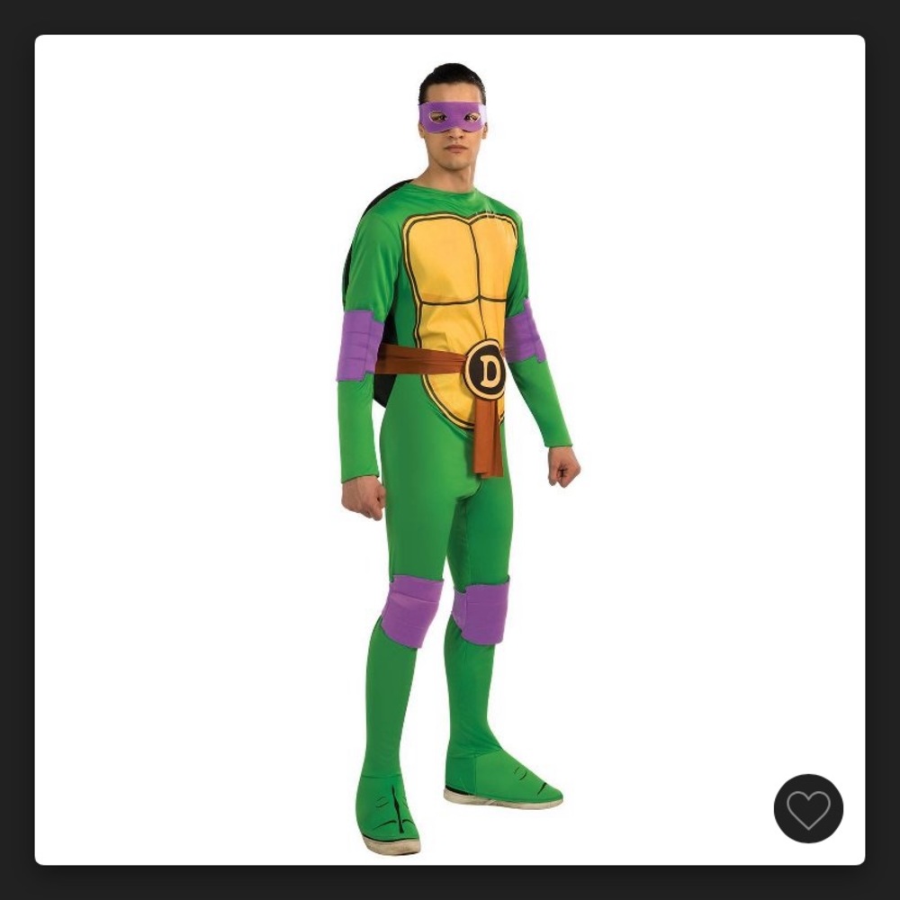 Adult/Teen Teenage Mutant Ninja Turtles Donatello Halloween Costume